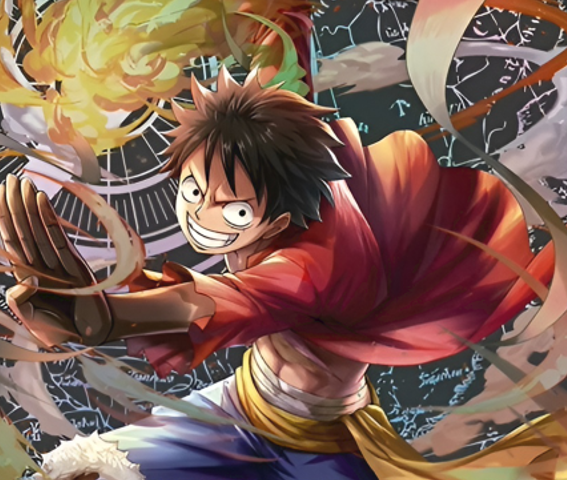 Monkey D. Luffy leader art
